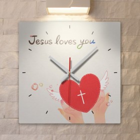 cb213-예수님의사랑2_인테리어벽시계