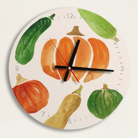 ch410-수채화느낌야채채소_인테리어벽시계