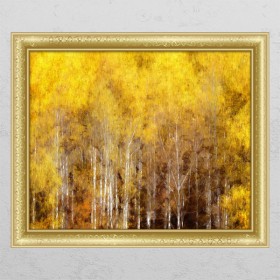 ci908-황금빛자작나무숲_창문그림액자