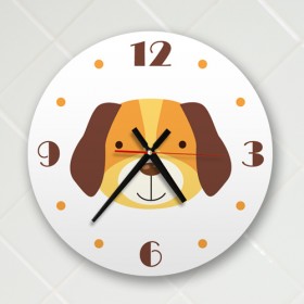 cj618-애완동물_인테리어벽시계