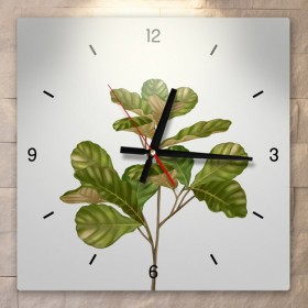 cj705-보테니컬아트(나뭇잎)_인테리어벽시계