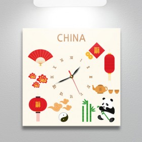 ct275-중국의아이콘_노프레임벽시계