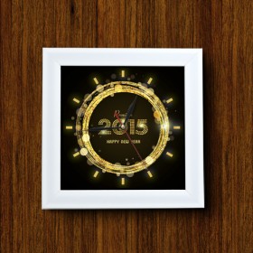 cx263-골드프리미엄미니액자벽시계