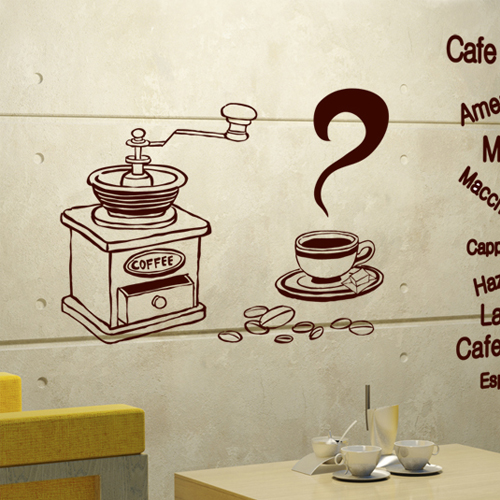 ib006-Drip COFFEE/커피숍인테리어/디스플레이/레스토랑인테리어/포인트스티커/그래픽스티커/인테리어/데코스티커/레터링/원두