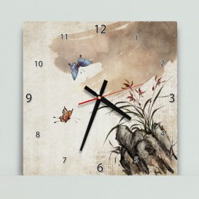 ic073-나비와토끼_인테리어벽시계