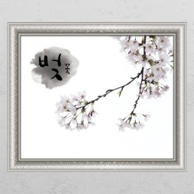 ih358-동양의꽃 벚꽃_창문그림액자