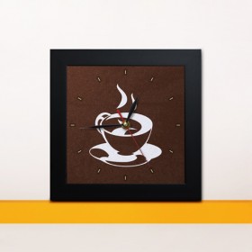 iy311-커피향기를마시다미니액자벽시계