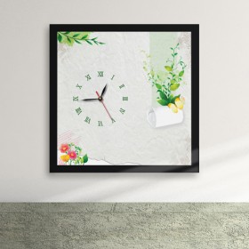 iz213-봄의향기액자벽시계