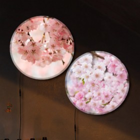 nh124-LED액자25R_봄날의벚꽃