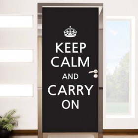 pm085-Keep calm and carry on(블랙)