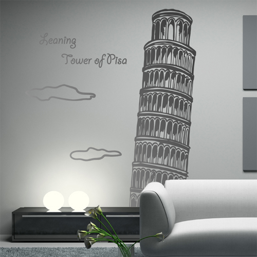 pp059-피사의사탑/건축물/여행/이탈리아/그래픽스티커/포인트스티커/월데코스티커