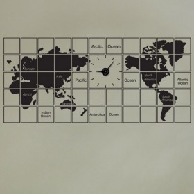 ps176-액자식세계지도_그래픽시계(중형)