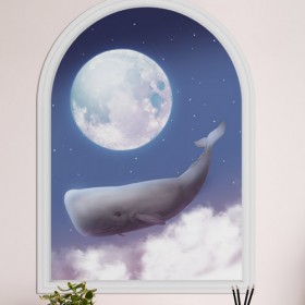 ad757-아치그림액자_향유고래의달빛산책