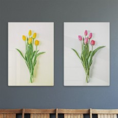 bh920-폼아크릴액자56CmX78Cm_튤립/풍수,풍수액자,풍수인테리어,꽃,봉오리,인테리어,벽걸이액자,유광액자,탁상액자,선반액자,아크릴액자,노프레임,인테리어액자,디자인액자,소품,데코,꾸미기,홈데코,감성,힐링,재물,번창,사업,개업,선물,셀프인테리어,이미지,사진,플라워,노랑,분홍,꽃다발,드라이플라워