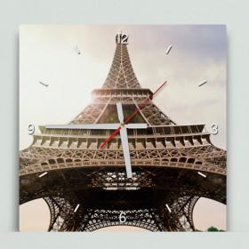 cc196-에펠탑아래에서_인테리어벽시계