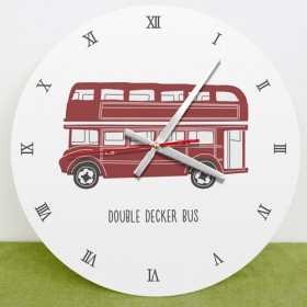 cd321-영국상징(2층버스)_인테리어벽시계