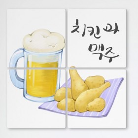 cf748-멀티액자_치킨과맥주