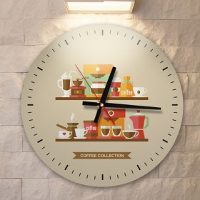 cg028-커피컬렉션_인테리어벽시계