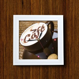 cx279-커피앤카페아트미니액자벽시계