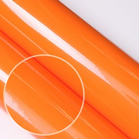 fp035-오렌지 고광택하이그로시 장폭 에어프리 인테리어필...