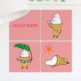 ib518-멀티액자_여름을좋아하는아이스크림