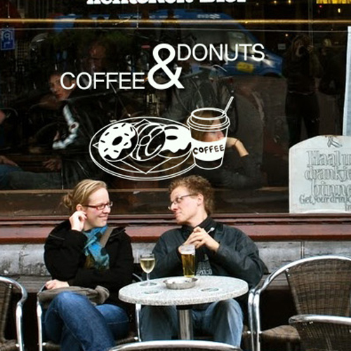 ip028-커피앤도넛(대)/카페/도너츠/윈도우/창문꾸미기/coffee/donut