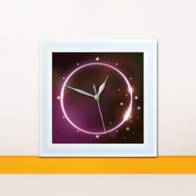 iw026-환상의빛미니액자벽시계