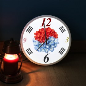 ng111-LED시계액자35R_꽃보다아름다운태극기
