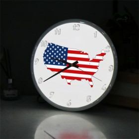 ng858-LED시계액자35R_세계의시간(미국)