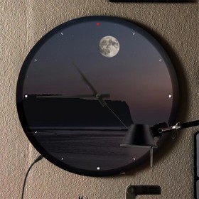 nj618-LED시계액자35R_보름달이뜬풍경