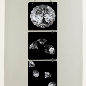nm380-멀티아크릴액자_블랙다이아몬드(4단소형)