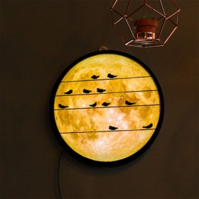 no154-LED액자25R_밤하늘보름달