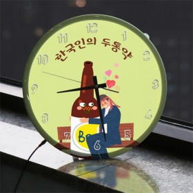 nx044-LED시계액자35R_한국인의두통약