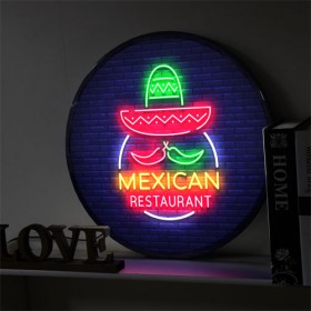 ny415-LED액자45R_멕시칸레스토랑