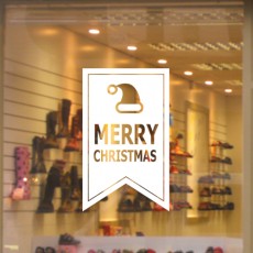 cc052-행복한 크리스마스(신년)/그래픽스티커/포인트/데코/꾸미기/셀프인테리어/홈데코/카페/크리스마스/산타/루돌프/선물/별/눈/레터링/신년