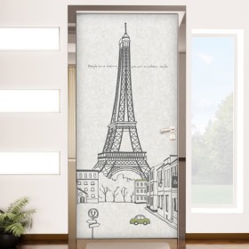 ch249-에펠타워의카페거리_현관문시트지