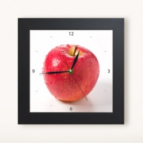 cv498-탐스러운붉은사과_미니액자벽시계