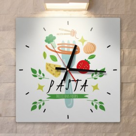 ib115-맛있는파스타_인테리어벽시계