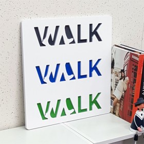 ni072-음각디자인액자_walkwalkwalk