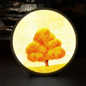 ny416-LED액자25R_금빛재물복의나무
