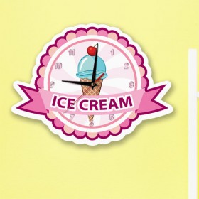 nz578-인테리어벽시계_맛있는아이스크림