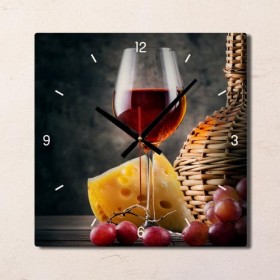 tb020-와인한잔_인테리어벽시계